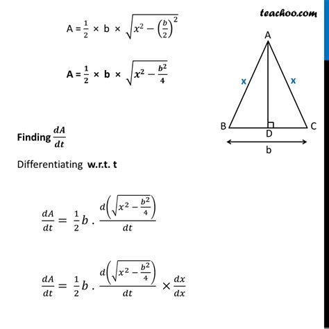 how to find isosceles triangle sides