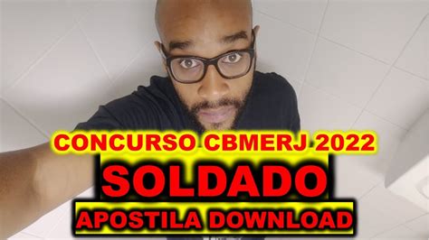 Concurso CBMERJ Soldado 2022 banca IUDS APOSTILA DOWNLOAD só PARA QUEM