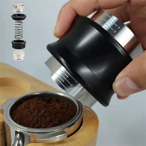 Resorte De Espresso Dual En Distribuidor De Nivelador Con Escala