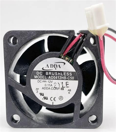 ADDA AD0412HB C50 12V 0 11A 2wires Cooling Fan