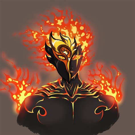 Anime Fire God