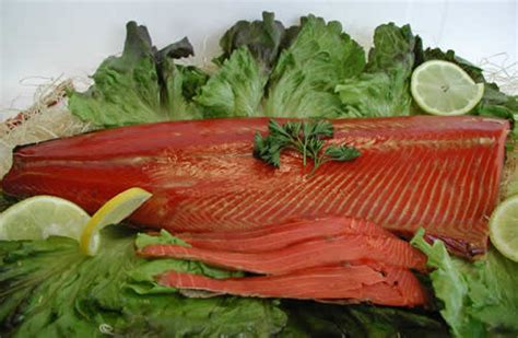 Smoked Salmon Whole Fillet Eds Kasilof Seafoods