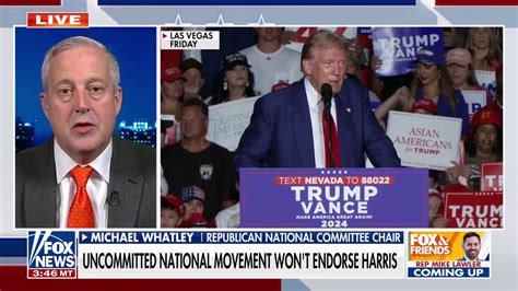 Uncommitted National Movement refuses to endorse Trump, Harris | Fox ...