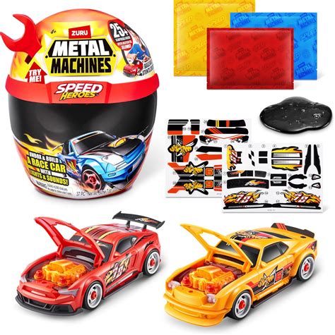 METAL MACHINES SPEED HEROES SERIES 1 HELMET PLAYSET RED Amazon Ca