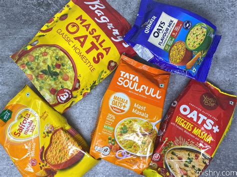 Best Masala Oats Brands in India - Mishry (2023)