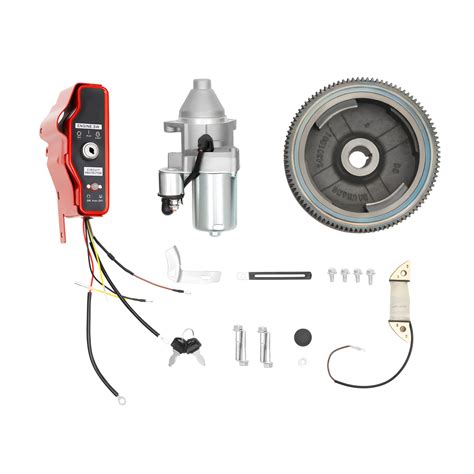 13HP Electric Start Kit Flywheel Starter Motor Ingnition For Honda 11HP