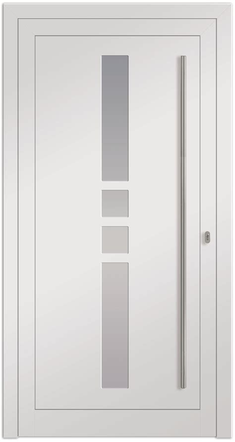 A White Door With Three Panes In The Front And Side Panels On Each Side