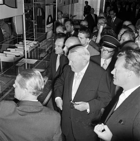 Er Ffnung Der Deutschen Industrie Ausstellung Am Funkturm