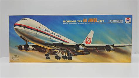 【やや傷や汚れあり】未組立 日東 ボーイング 747 Jal ジャンボジェット 日航 1144の落札情報詳細 ヤフオク落札価格検索 オークフリー