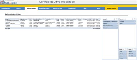 Planilha De Ativo Imobilizado Excel Gratuita