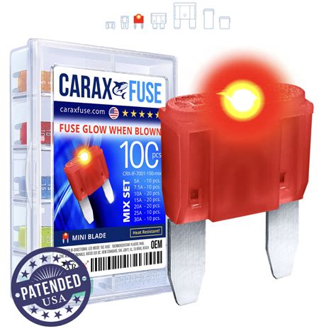 Smart Glow Fuse MINI Blade CARAX Glow Fuse Site