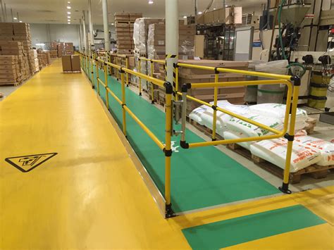 Warehouse And Factory Walkway Barriers Simplified Safety