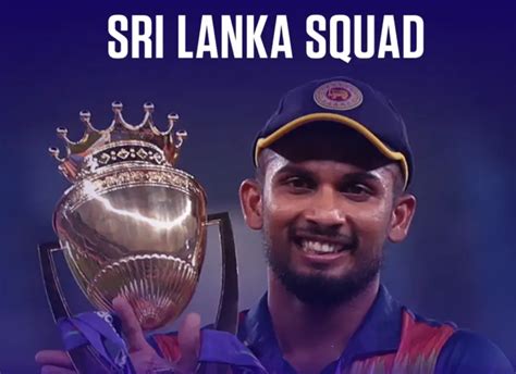 SLC Announces Official World Cup Squad No Wanindu Newswire