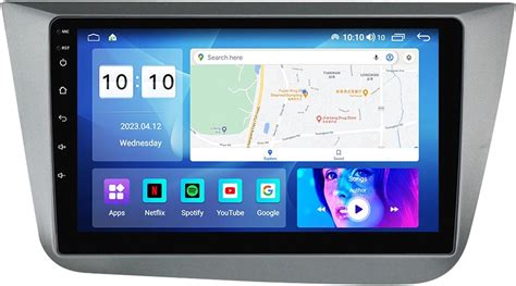 Android 12 Autoradio Per Seat Altea 2004 2015 9 Pollice HD Touch