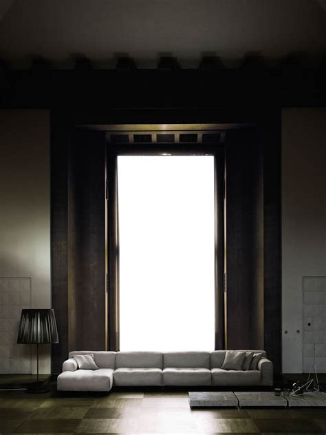 Soft Wall Leather Sofa By Piero Lissoni For Living Divani Design