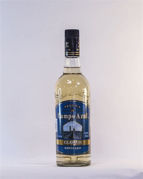 Tequila Campo Azul Clasico Reposado 750 Ml