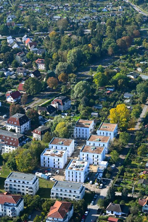 Berlin Aus Der Vogelperspektive Neubau Einer Mehrfamilienhaus