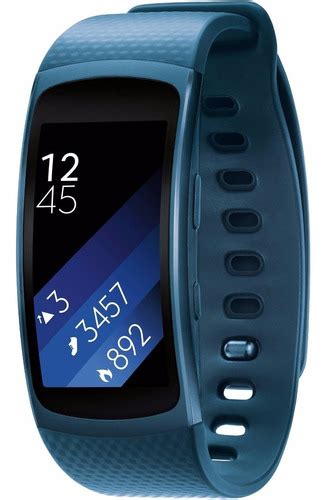 Samsung Gear Fit 2 Fit2 Sm R360 Galaxy Smartwatch Azul Mercado Libre