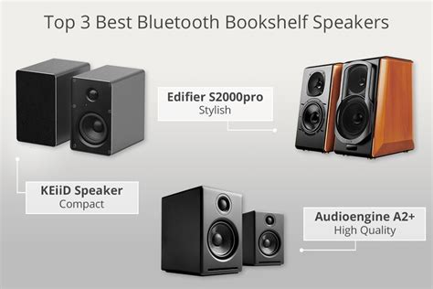 5 Best Bluetooth Bookshelf Speakers in 2024