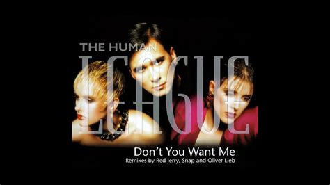 The Human League Don T You Want Me Snap Extended Remix Youtube