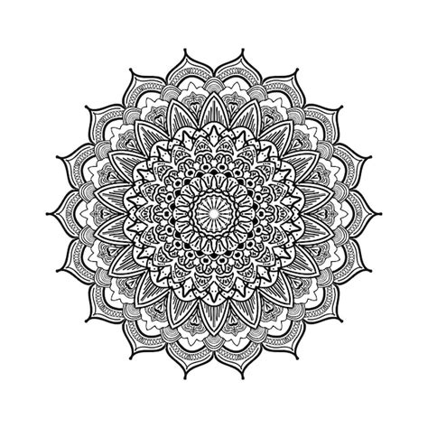 Premium Vector | Creative floral mandala design