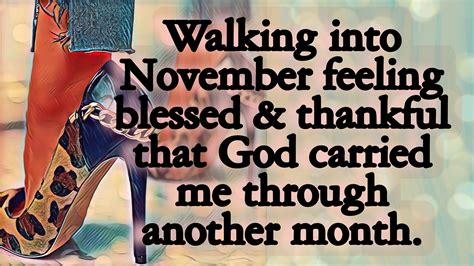 NOVEMBER BLESSINGS! – Yes I'm a Diva