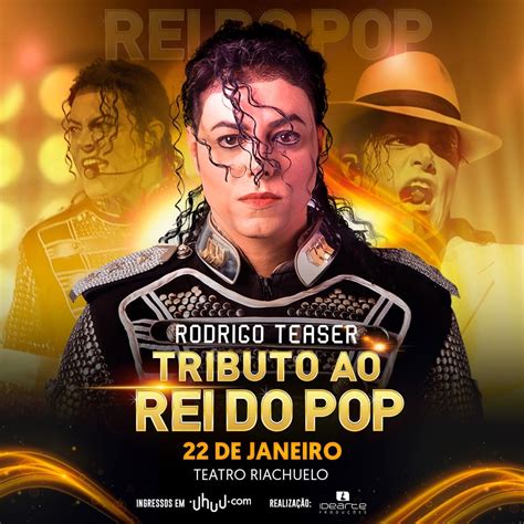 Blog Cl Stenes Carlos Tributo Ao Rei Do Pop Rodrigo Teaser