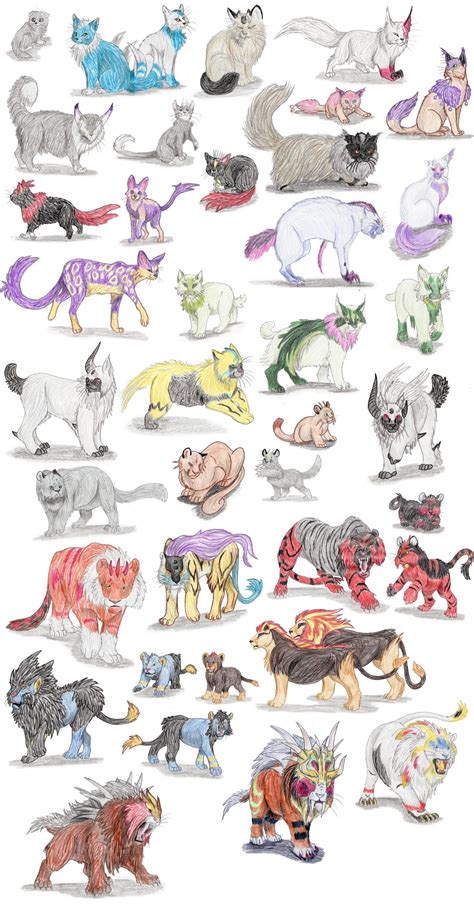 Cat Pokemon By Dragonlordrynn On Deviantart