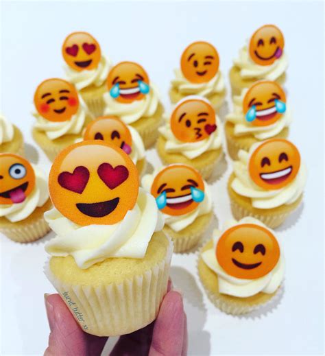 Emoji Cupcakes — Burnt Butter Cakes