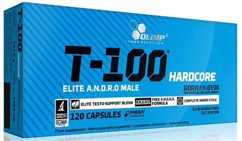 OLIMP T 100 Hardcore 120 kap Tribulus zwiększa testosteron