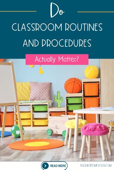 How To Establish Effective Classroom Routines And Procedures A Recipe