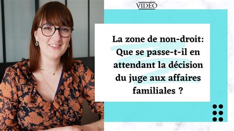 Que Se Passe T Il En Attendant La D Cision Du Juge Aux Affaires