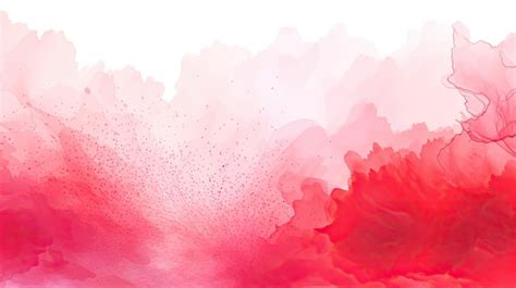 Premium AI Image | Splashing watercolor background gradient of red