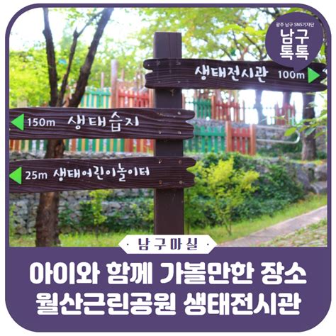 아이와 함께 가볼만한 장소 월산근린공원 광주광역시 남구 웰로