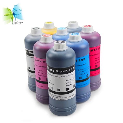 Winnerjet 500ml X 8color For Hp70 Pigment Ink For Hp Designjet Z2100