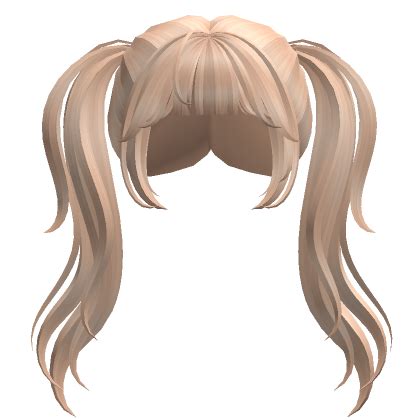 Anime Cute Y2k Long Pigtails Blonde Roblox Item Rolimon S