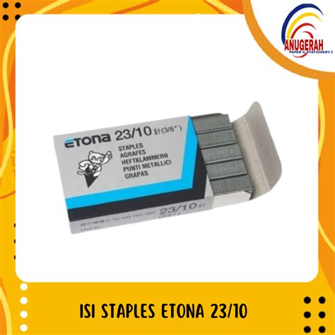 Jual Isi Staples Etona Pcs Shopee Indonesia