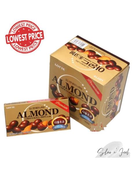 Lotte Pepero Almond Choco Ball Lazada Ph