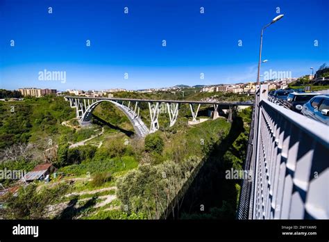 The Ponte Bisantis Bridge In Catanzaro Built By Riccardo Morandi Is