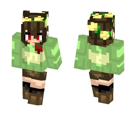 Get Chara Female Undertale Minecraft Skin For Free Superminecraftskins