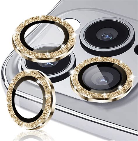 Tiuyao Glitter Camera Lens Protector For Iphone 14 Pro 6 1and Iphone 14