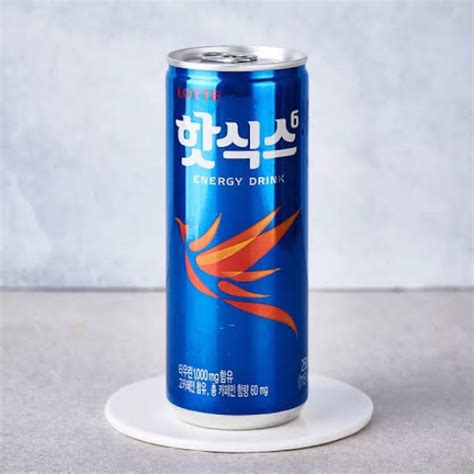 Lotte Hot 6 Energy Drink 250ml Korean Foods Korean Products Drinks Shopee Philippines