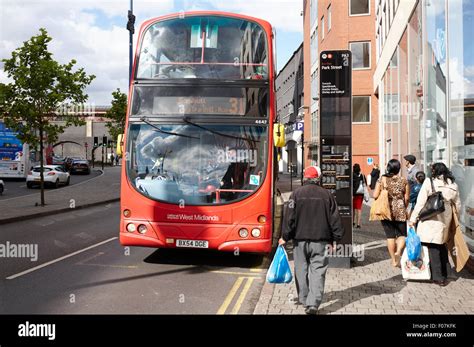 national express bus service Birmingham city centre UK Stock Photo - Alamy