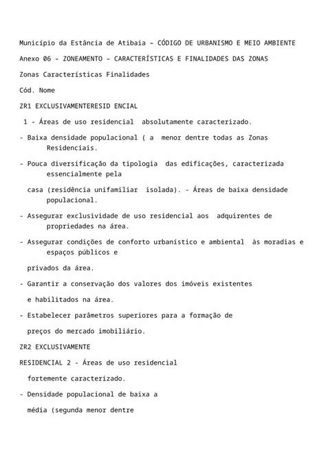 DOCX Especificação de zoneamento DOKUMEN TIPS