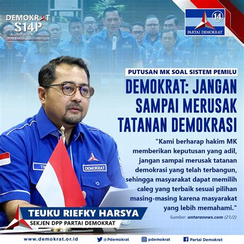 Mnu On Twitter Rt Mnatsirdmokrat Demokrat S14p Bersama Rakyat