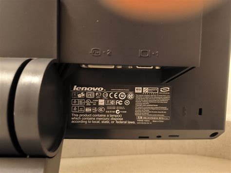 Lenovo Thinkvision L Wa Widescreen X Lcd Monitor Vga