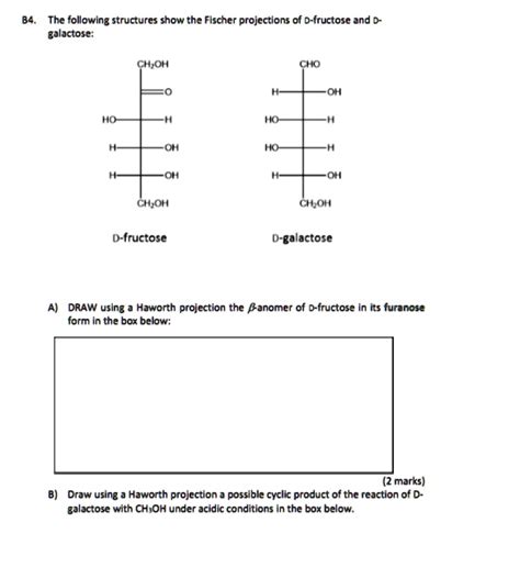 Solved The Following Structures Show The Fischer Projections Of D