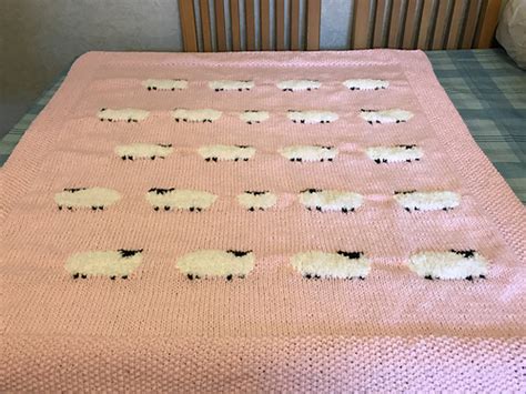 Ravelry Flock Of Sheep Blanket Pattern By Denny Gould