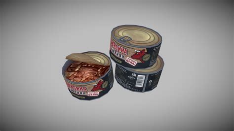 Tushonka can - 3D model by hope42morrow [8f5d18b] - Sketchfab