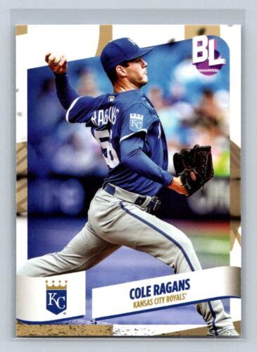 2024 Topps Big League Baseball Card 36 Cole Ragans Kansas City Royals